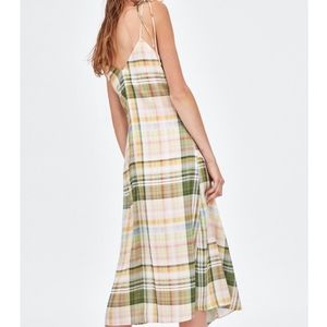 Zara Asymmetric Satin Slip Dress